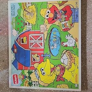 Playskool Lift 'N Look Sesame Street Puzzle